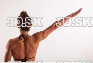 Arm flexing pose of Oxana  0009